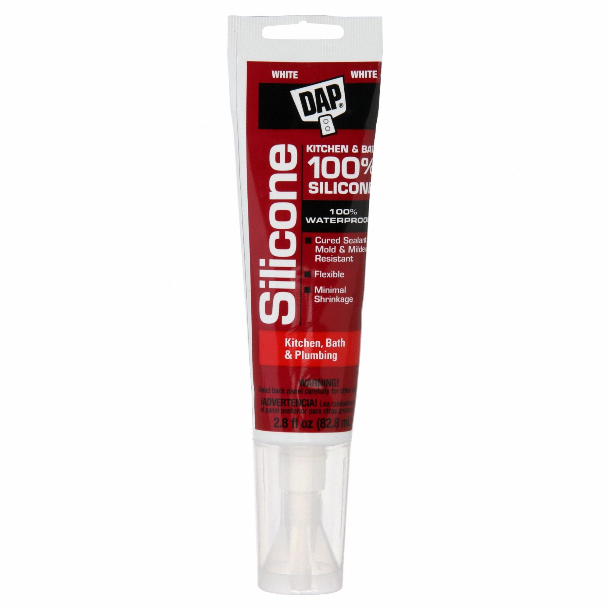 DAP, Commercial Kitchen, White, Silicone Sealant - 406W20|00750 - Grainger