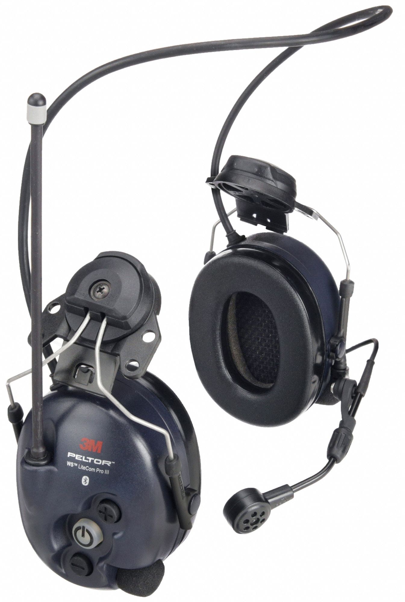 3M PELTOR, Hard Hat-Mounted Earmuff, 25 dB NRR 3M PELTOR, Hard Hat-Mounted Earmuff, 25 dB NRR