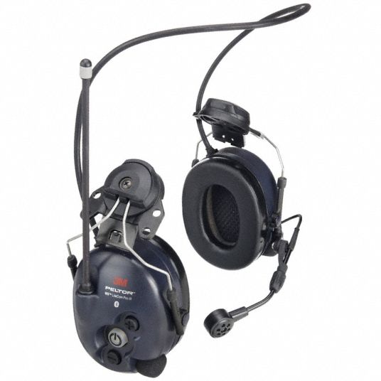 Casque d'écoute MT74H52P3E-110 CH-3 PELTOR(MC) 3M(MC), monté sur casque de  protection, jaune, FLX2