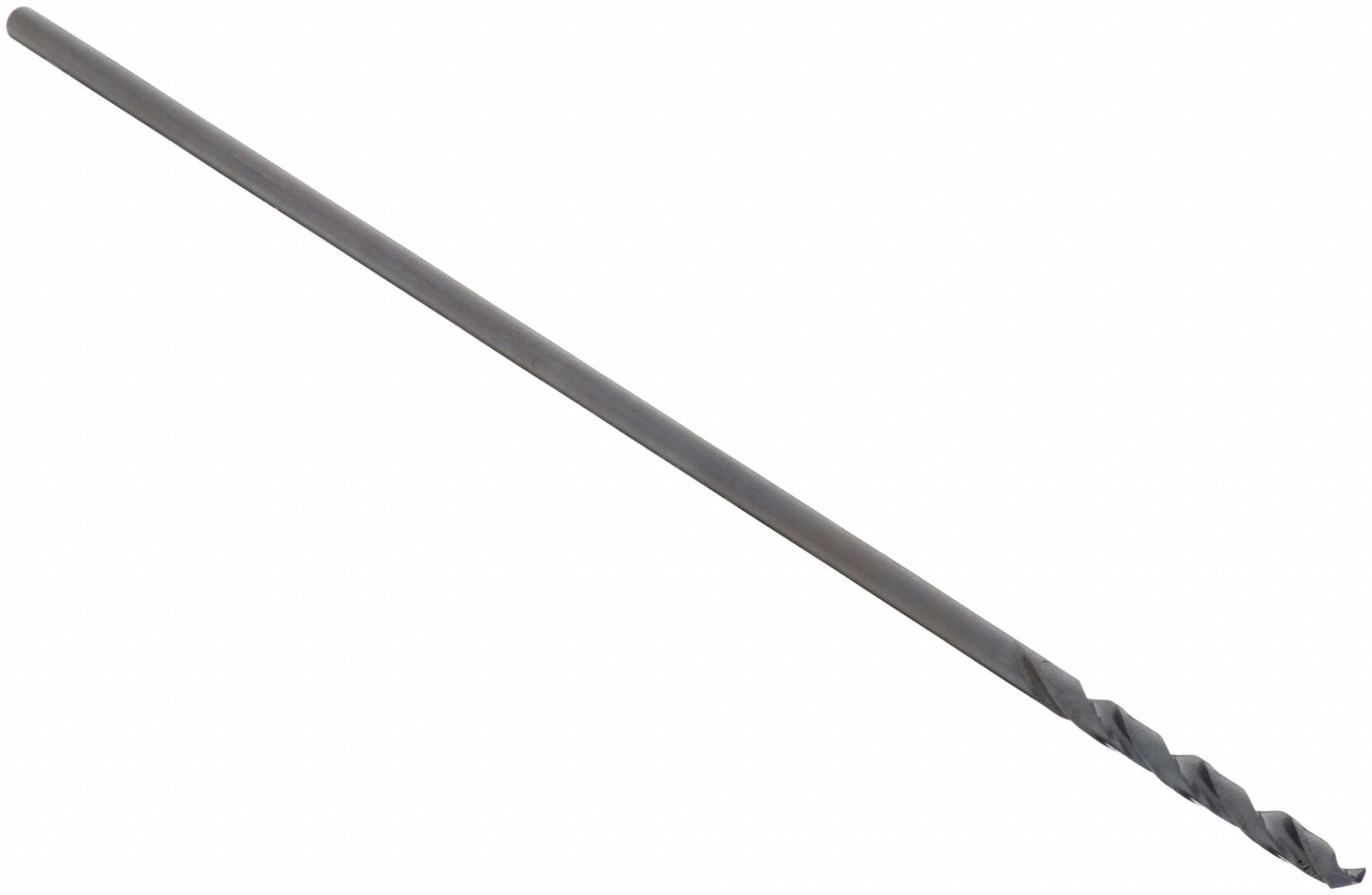FORET EXTRA LONG, FORET NO 40, CANNELURE 1 3/8 PO LONG, TIGE 3/32 PO DIA, ACIER RAPIDE
