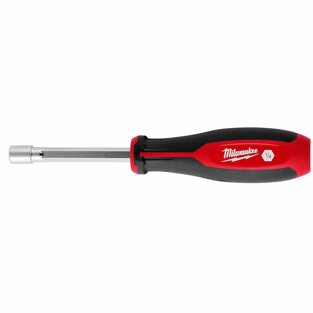 Nut Driver: Straight, HollowCore™, SAE, With Magnetized Tip, Std, Hollow Hex Nut Driver
