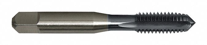 Straight Flute Tap: 5/8"-11 Thread Size, 1 13/16 in Thread Lg, Plug, Right Hand
