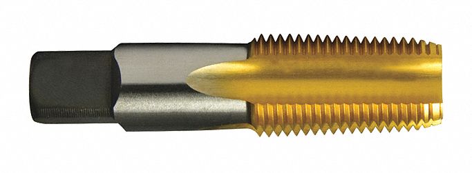 GREENFIELD THREADING 385443 Pipe/Conduit Thread Tap,3/8"-18,HSS 407D19
