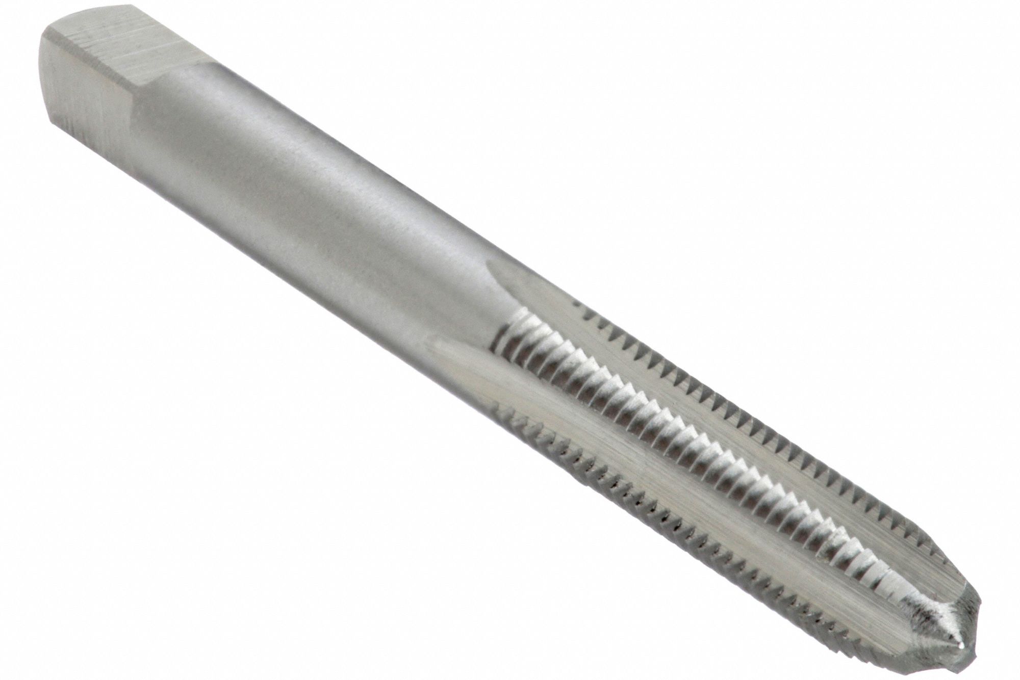 STRAIGHT FLUTE TAP,1/4IN-28,HSS