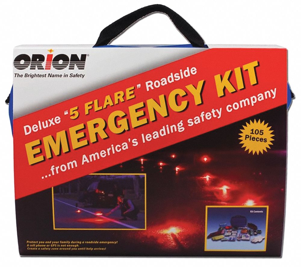 Roadside Emergency Kit 105 pcs.
