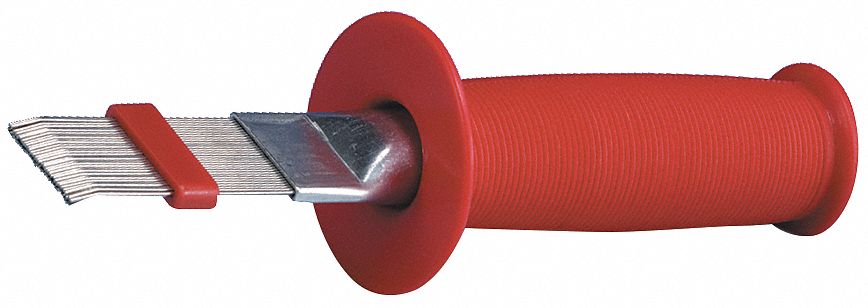 FIN COMB, RED, 2¼X8X2 IN, CLEAN/STRAIGHTEN FINS FOR BETTER OPERATING EFFICIENCY