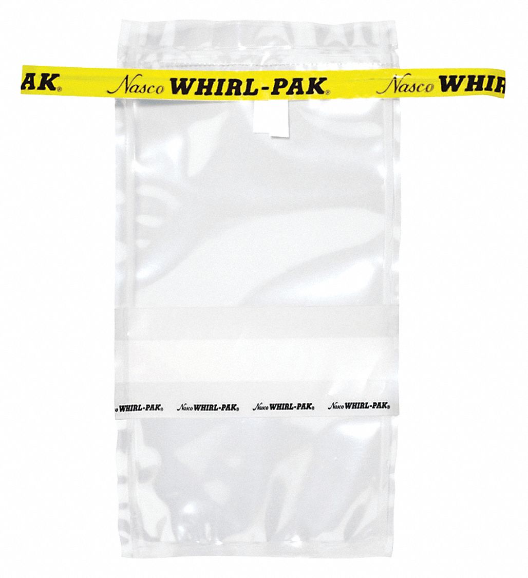 SAMPLING BAG,WRITE-ON,7 OZ.,7