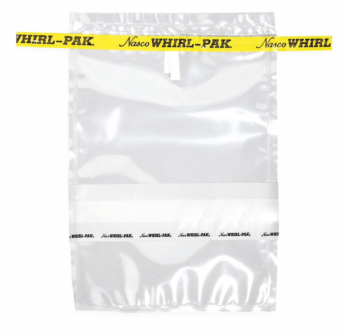 SAMPLING BAG,WRITE-ON,13 OZ.,PK500