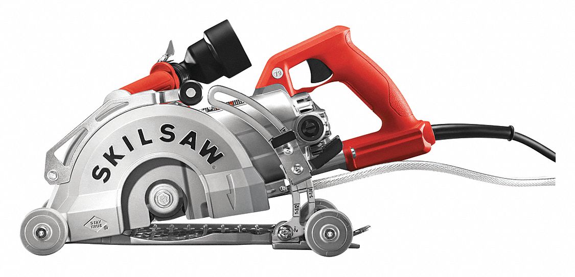 SKILSAW, 7 in Blade Dia., Wet/Dry, Concrete Saw 407M17SPT7900