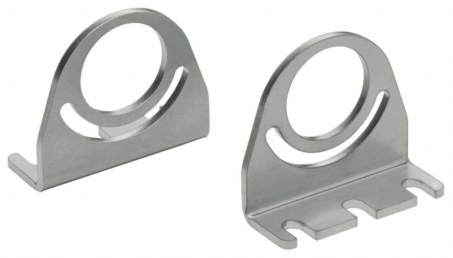 BRACKET SET, 1.6 IN L, STAINLESS STEEL, FOR 183C84, 48RE48, 48RE49, 48RE50, 48RE51