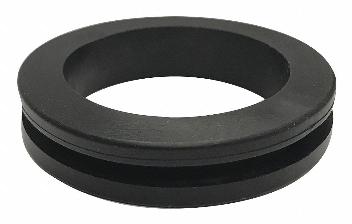 RUBBER GROMMET,STYLE 1,PVC RUBBER,PK25