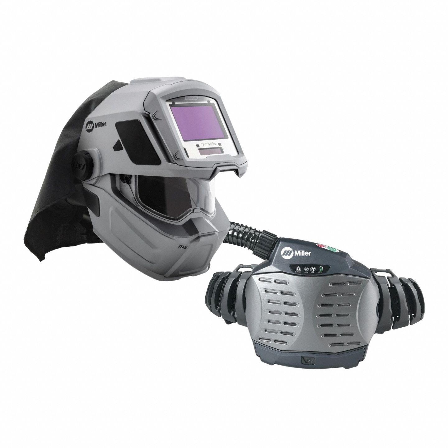 PAPR System Helmet Belt-Mount