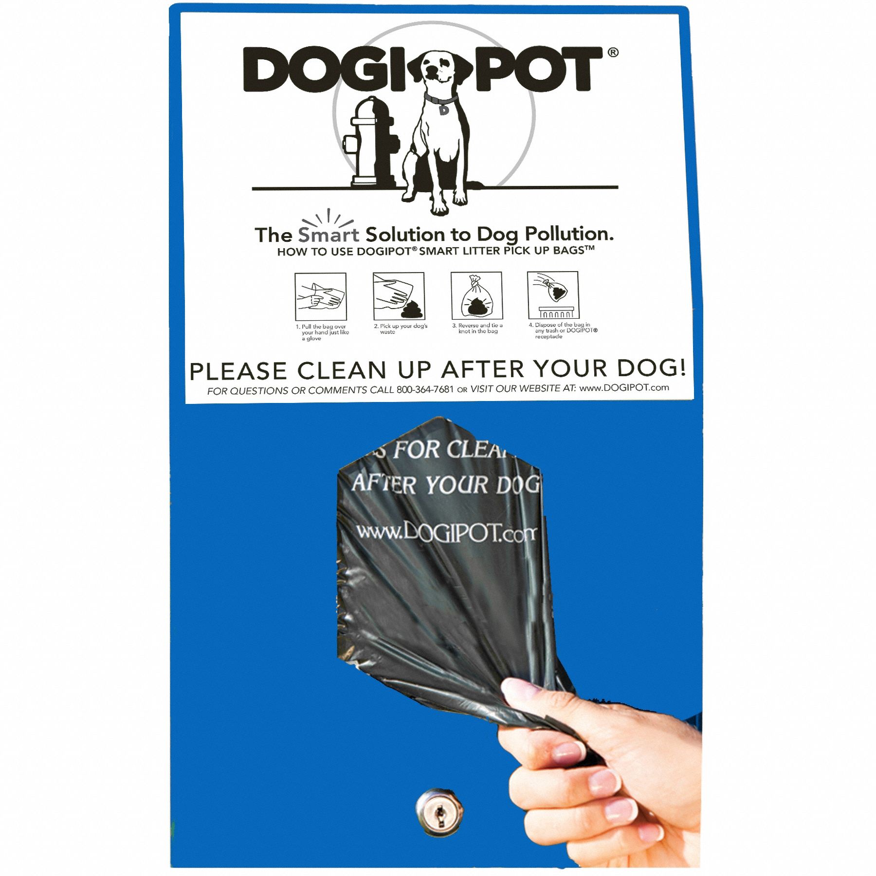 1002HP Pet Waste Station