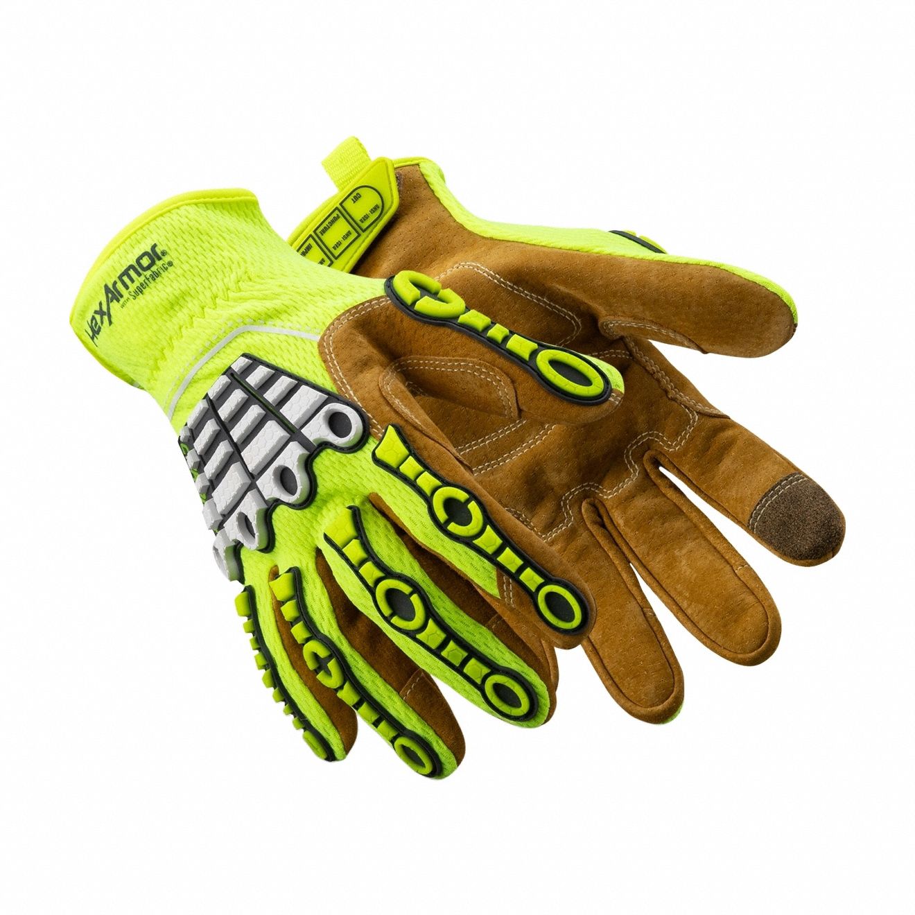 Mechanics Gloves Yellow 2XL PR