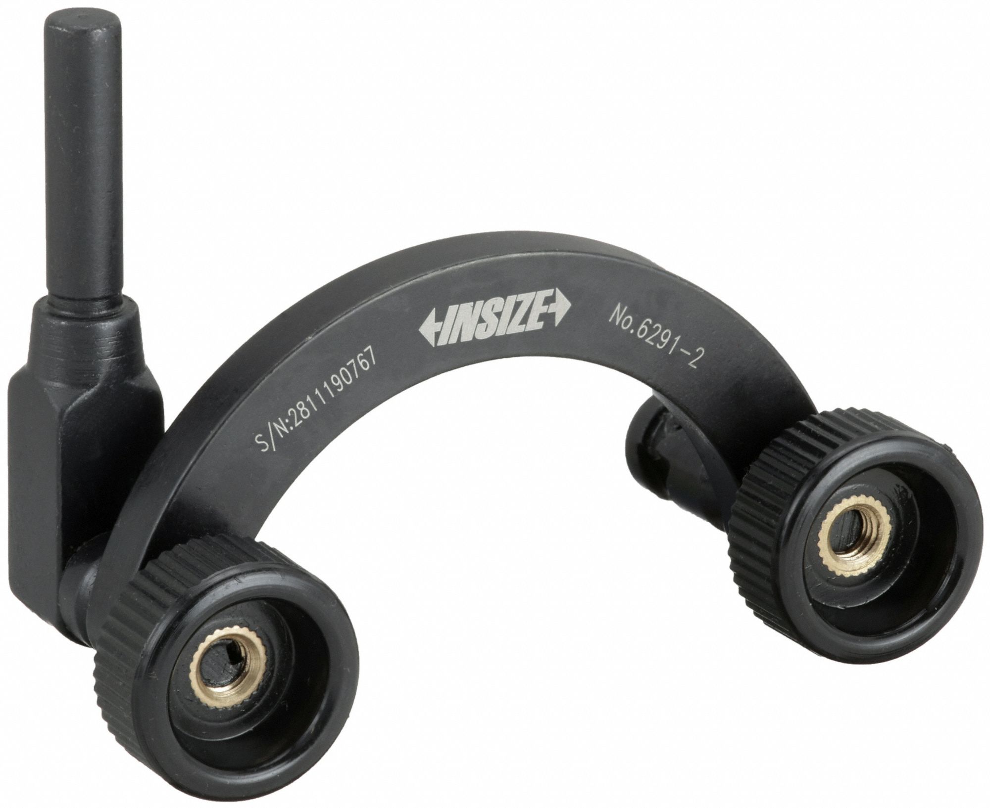 INSIZE, Rigid Arm, 5/32 in Compatible Indicator Mounts, SpindleMounted