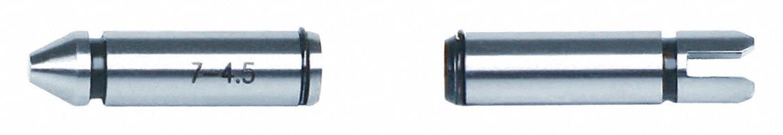 Screw Thread Point Pair Set: Flat, 60° Thread Angle, 7321-T1S