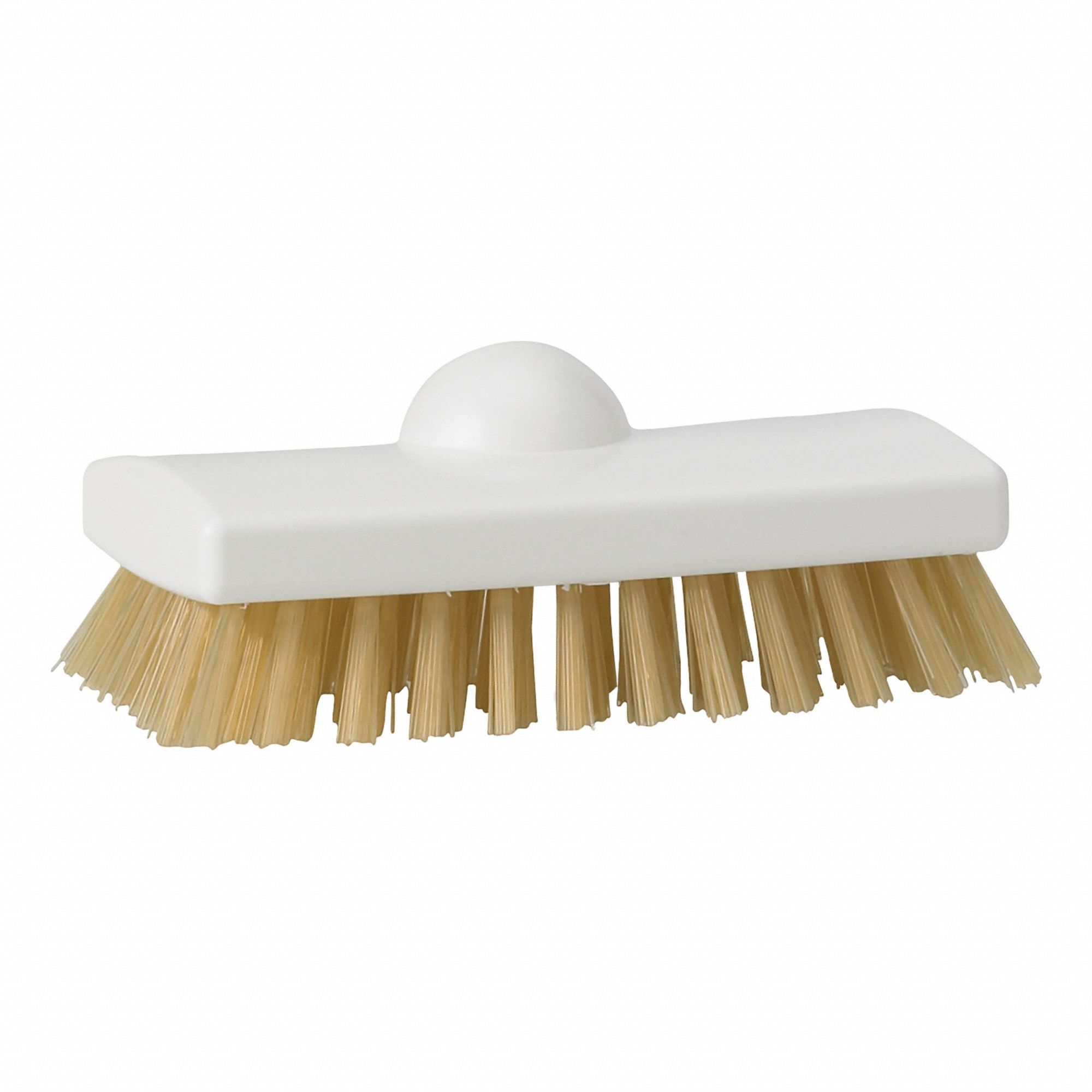 Scrub Brush White Bristle Stiff