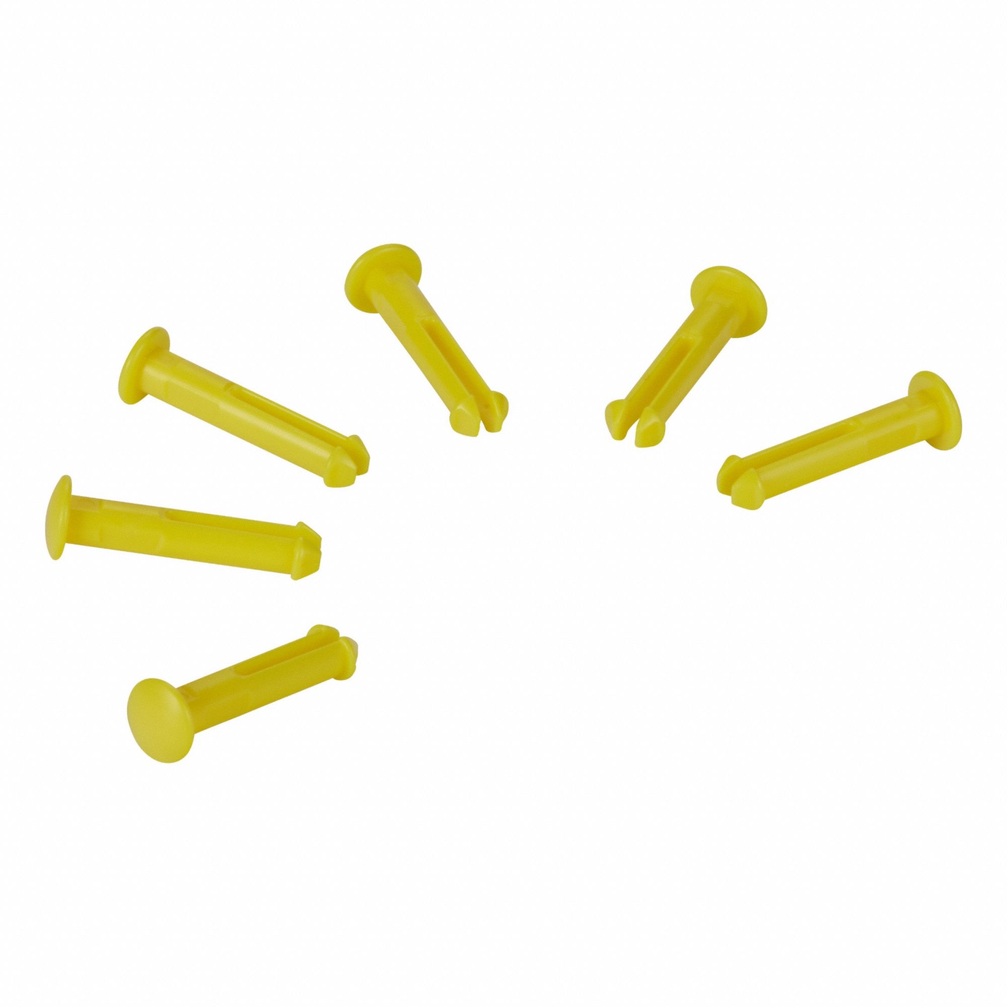 Pins for Wall Brackets Yellow