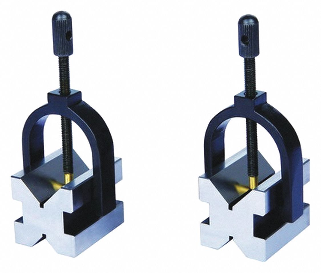 INSIZE VBlock with Clamp, Compatible with Brand and Series INSIZE ISPA1000E 409W74ISPA1000