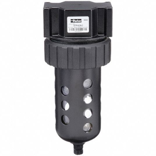 PARKER, Particulate, 3/4 in NPT, Compressed Air Filter 409X6907F42AC Grainger