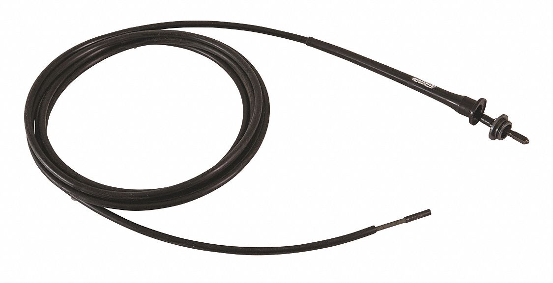 GOODWAY Flexible Shaft, Shaft Brush, For Use With 409X75, 420 in Length