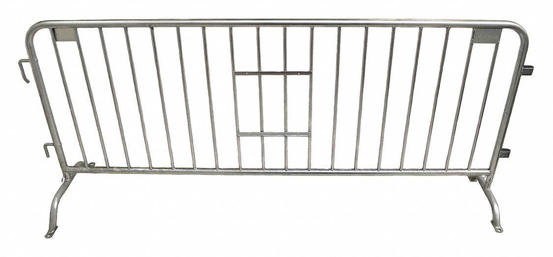 Barricade, Leg Frame Style, Silver, 24" W