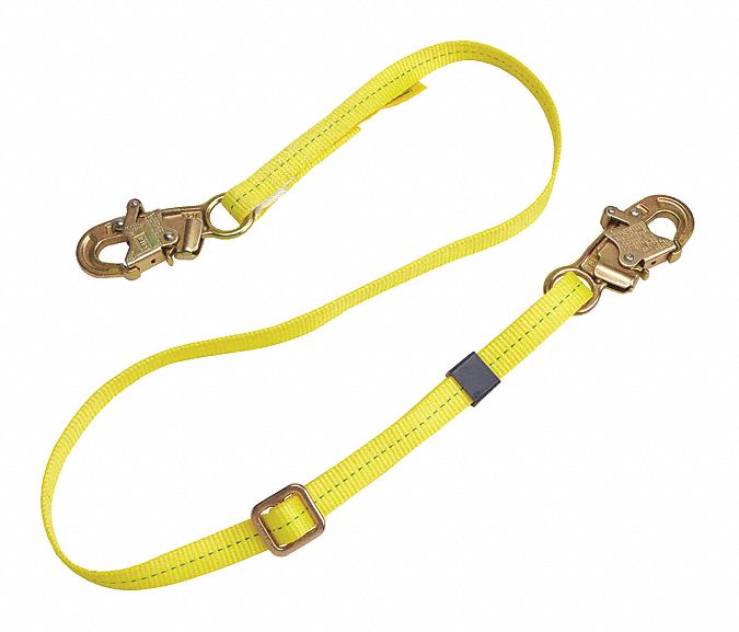 WEB POSITIONING LANYARD, 310 LB CAPACITY, 8 FT LENGTH