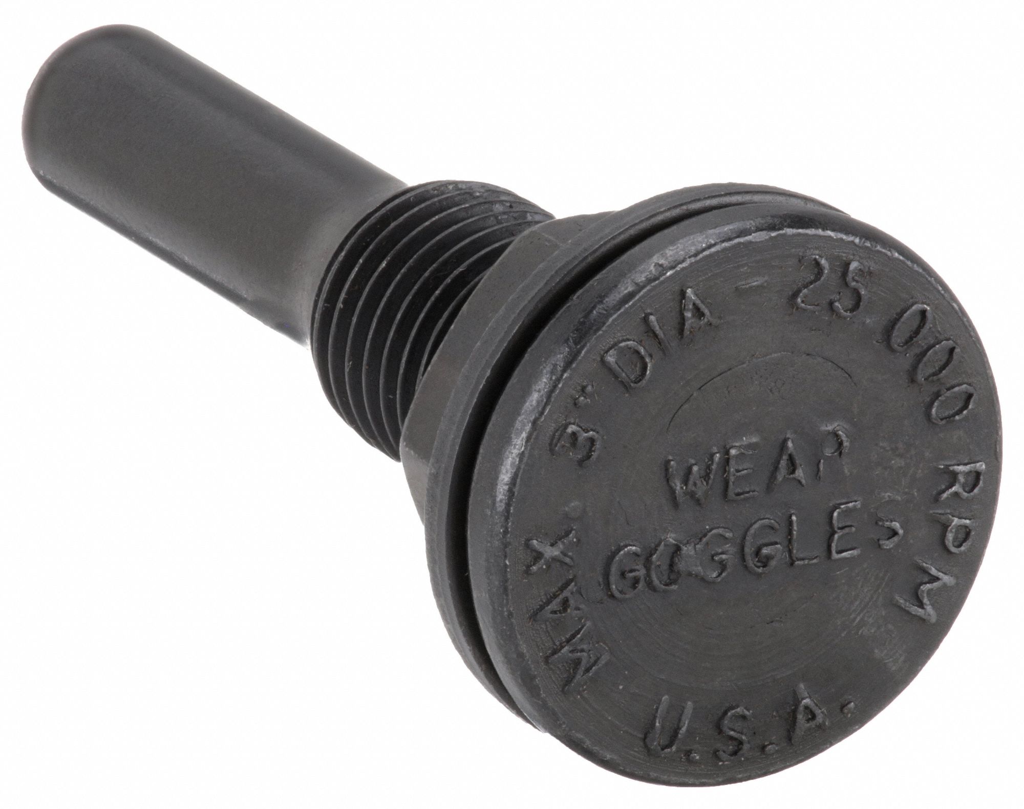 Drive Arbor with Threaded Shaft: Brushes with a Max Dia of 4 in, UA4