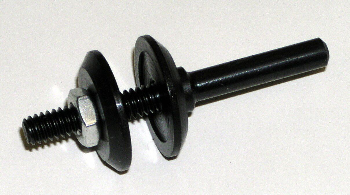 3M SCOTCH Unitized Wheel Mandrel 1/4 in Shank Dia., 2 1/2 in Pilot Lg