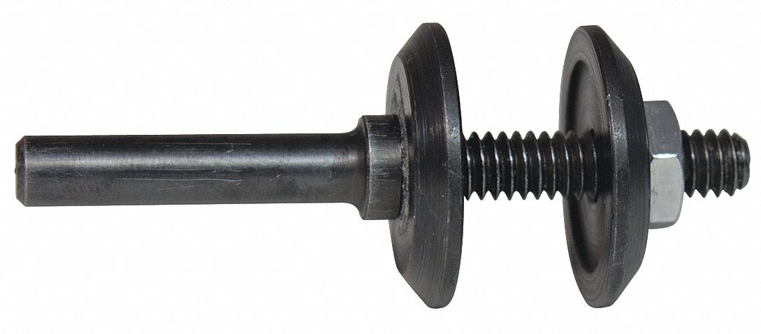Unitized Wheel Mandrel 1/4 in Shank
