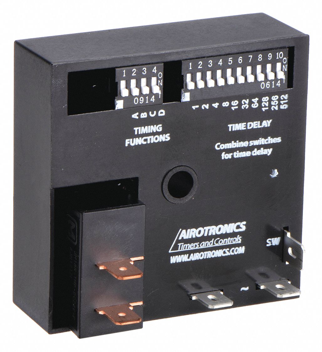 MULTI-FUNCTION ENCAPSULATED TIMING RELAY, SURFACE MOUNTED, 24V DC, 25 A