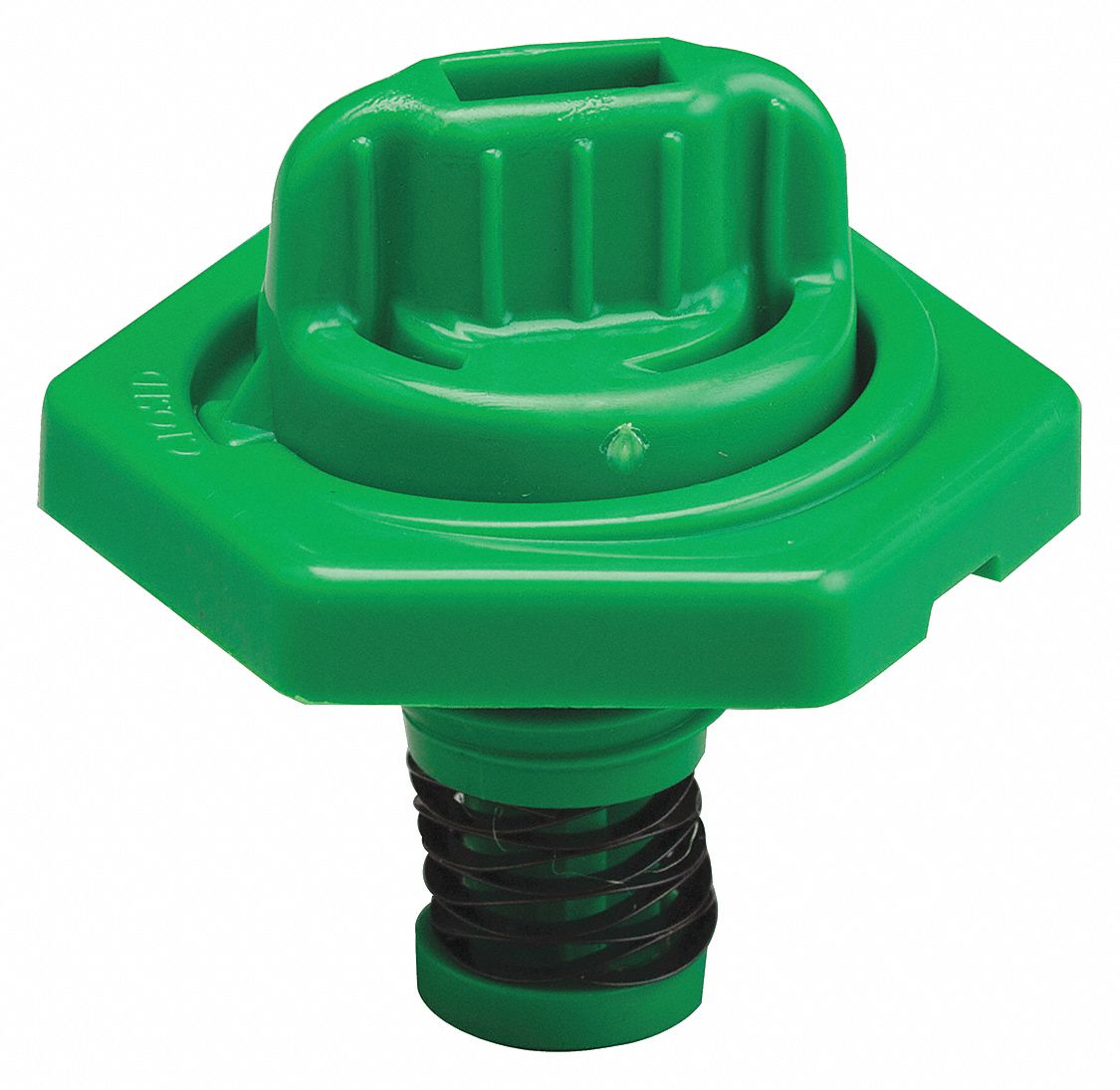 40AX50 - Breather Vent HDPE 1.50 in H Green