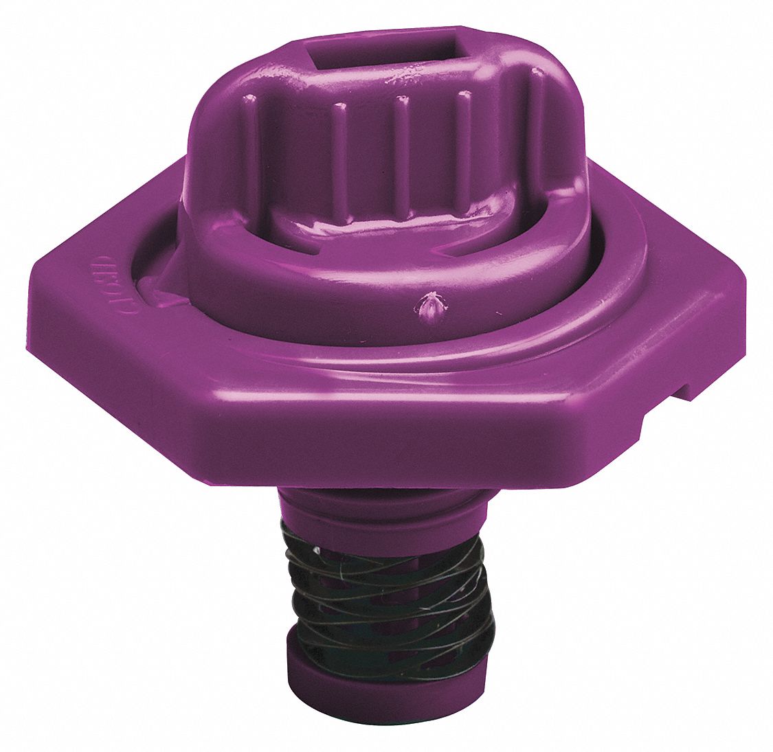 40AX66 - Breather Vent HDPE 1.50 in H Purple