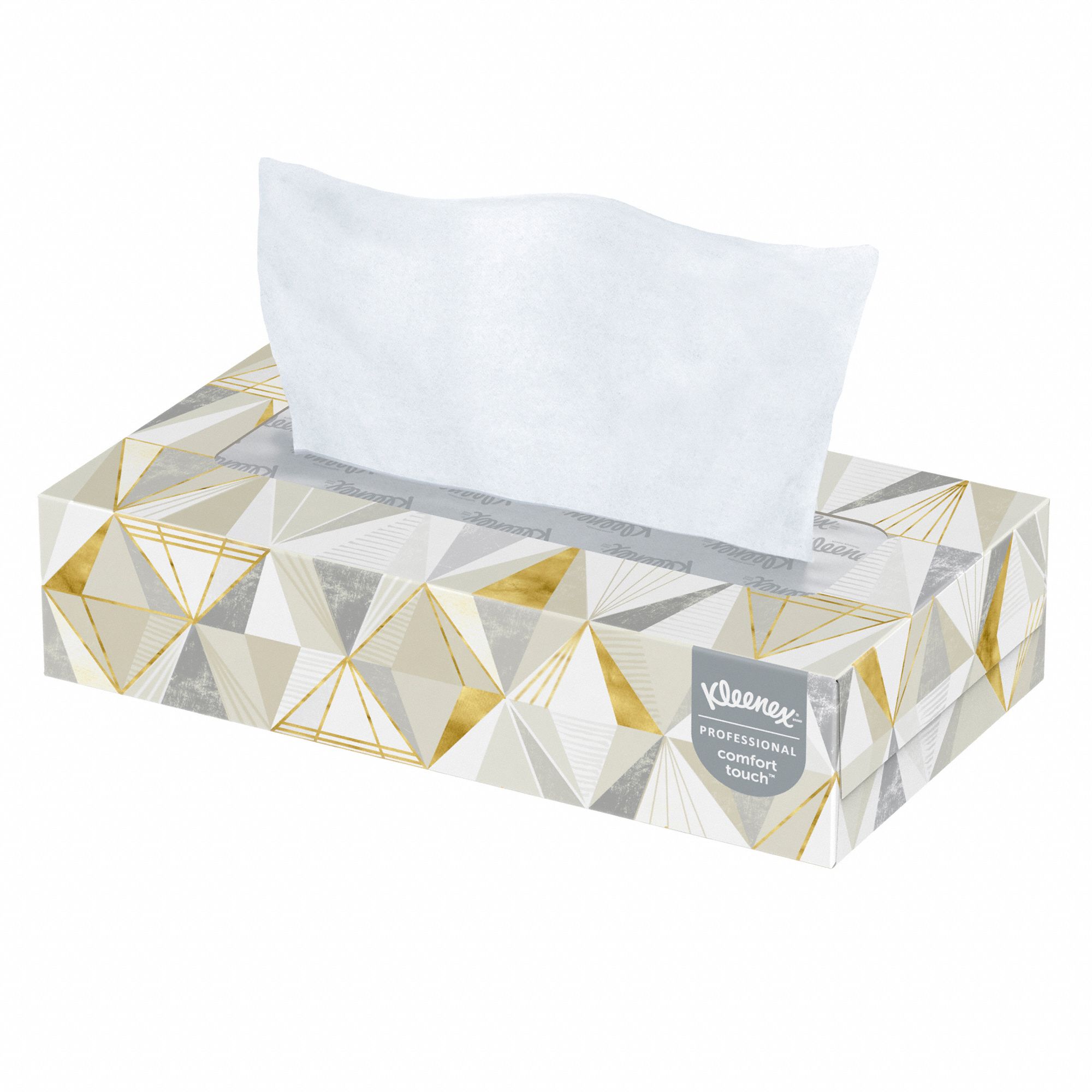 FACIAL TISSUE, FLAT, KLEENEX PROFESSIONAL, 125 SHEETS, 2 PLY, 48 PK