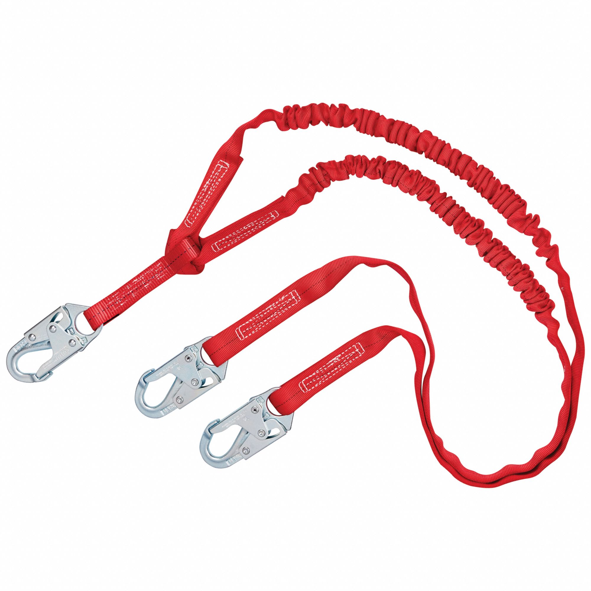 3M PROTECTA, Tubular bing, Steel Snap Hook, ShockAbsorbing Lanyard