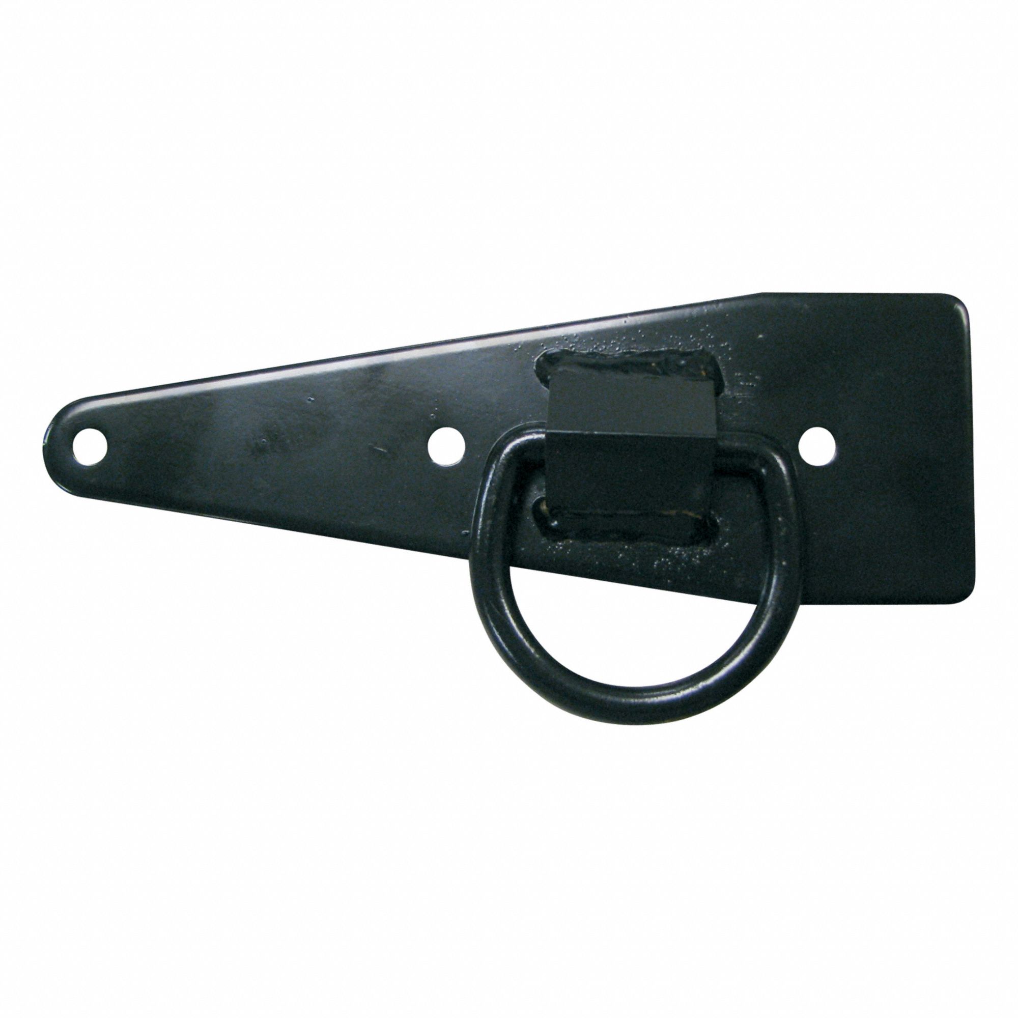Roof Anchor: 420 lb Capacity, For Wood, Flat/Inclined Roofs, Bolt-On, Swivel D-Ring