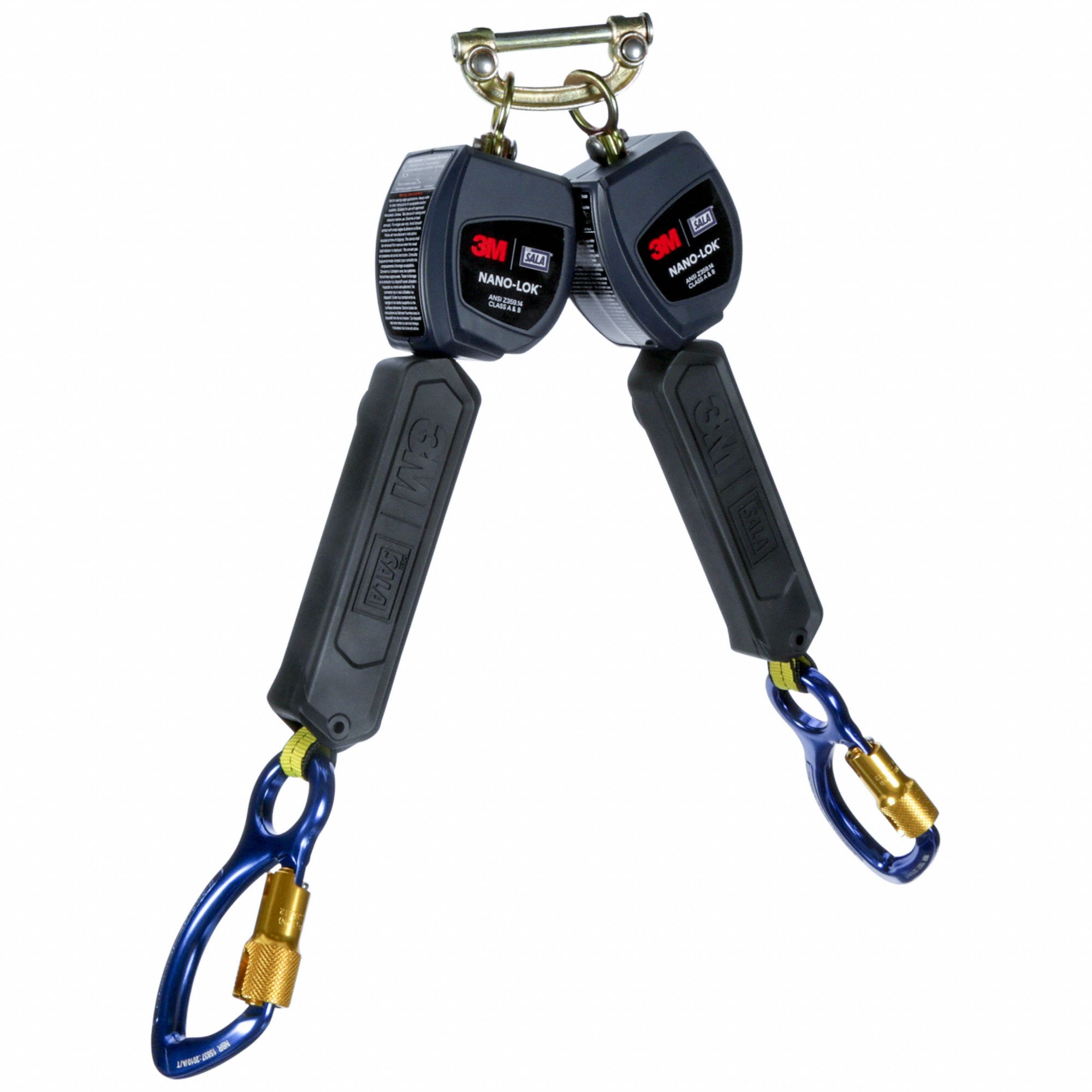 3M DBI-SALA, Aluminum Carabiner Anchor, Harness Steel Quick-Connect ...