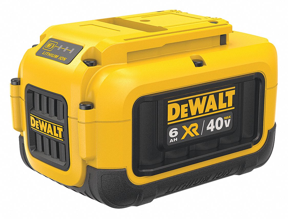 Battery DEWALT 40V MAX Li ion 1 Batteries Included 6 Ah 40V MAX 1 Battery