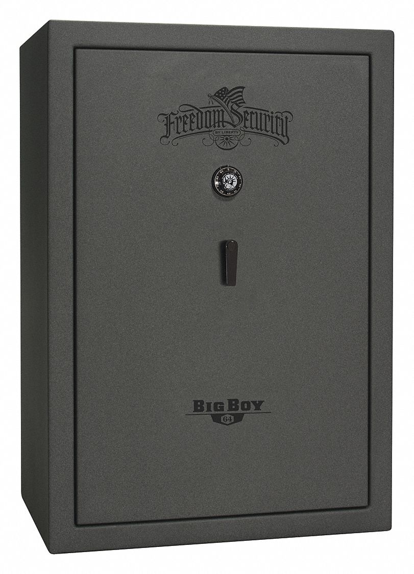 LIBERTY SAFE Gun Safe, 690 lb. Net Weight, 1/2 hr. Fire Rating