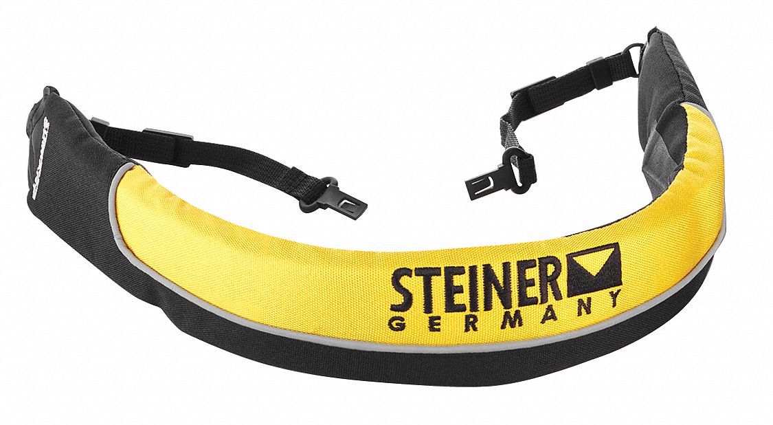 Float Strap: Yellow/Black, Nylon, 7645/Mfr. No. 7145