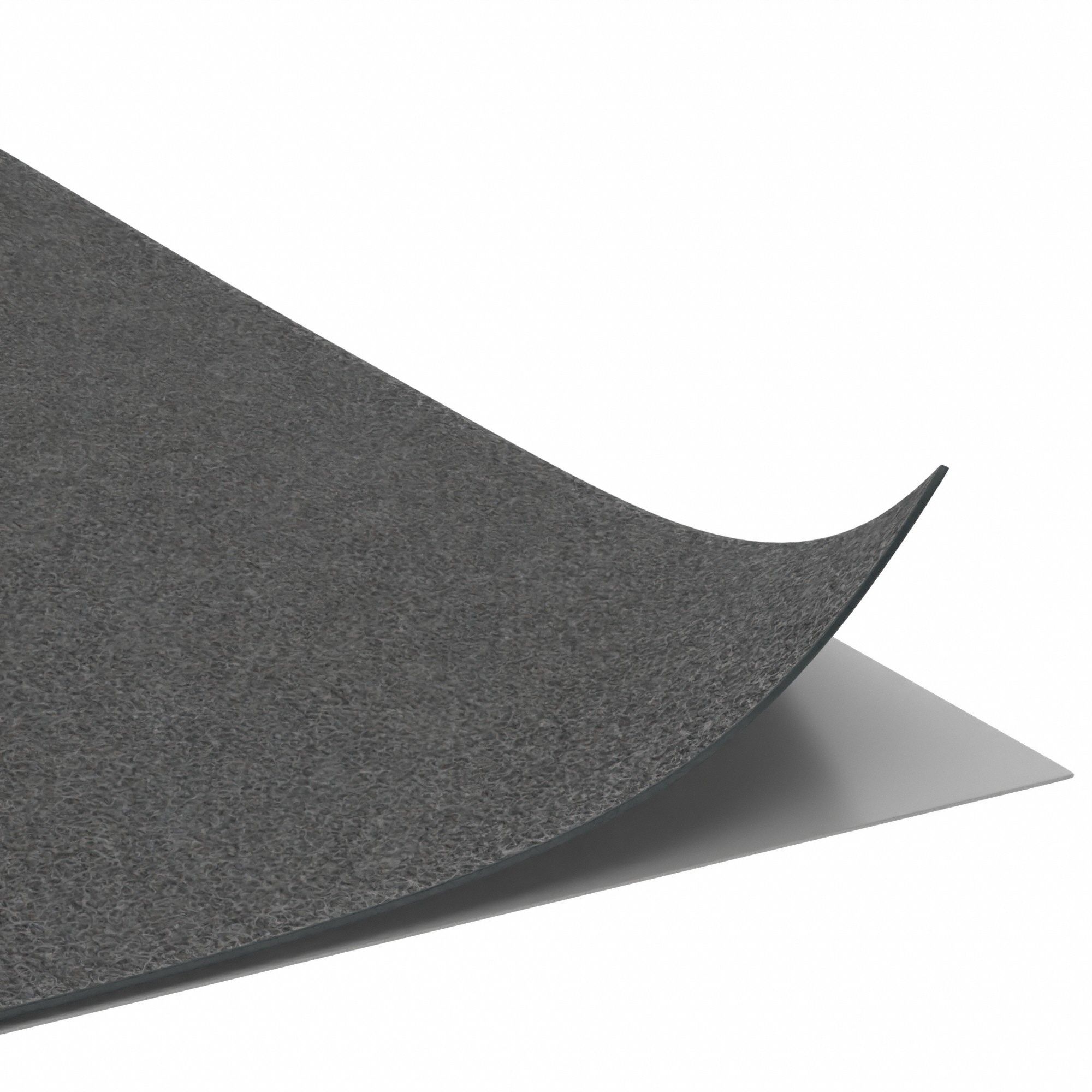 GRP3 ENTRANCE MAT, SMOOTH, 3 X 50 FT, ⅛ IN THICK, GREASE/OIL/WATER, PP, BLACK