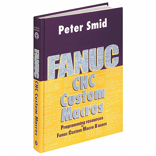 Textbook: Fanuc CNC Custom Macros, Hardcover, English