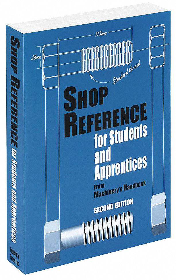 Textbook: Shop Reference For Students and Apprentices, Paperback, English