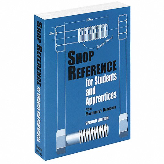 Textbook: Shop Reference For Students and Apprentices, Paperback, English