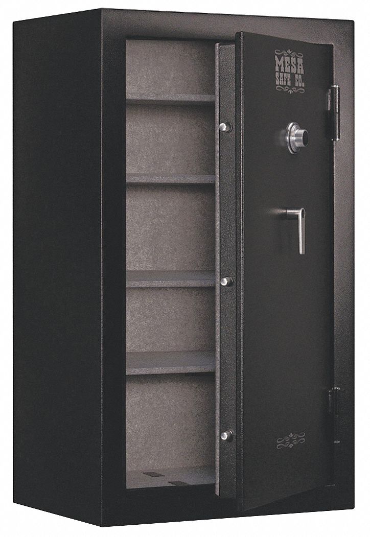 MESA SAFE COMPANY 7.5 cu ft Gun Safe, 264 lb Net Weight, 1/2 hr Fire