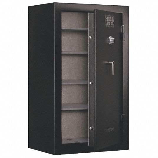 MESA SAFE COMPANY, 264 lb Net Wt, 7.5 cu ft Capacity, Gun Safe - 40CJ33 ...