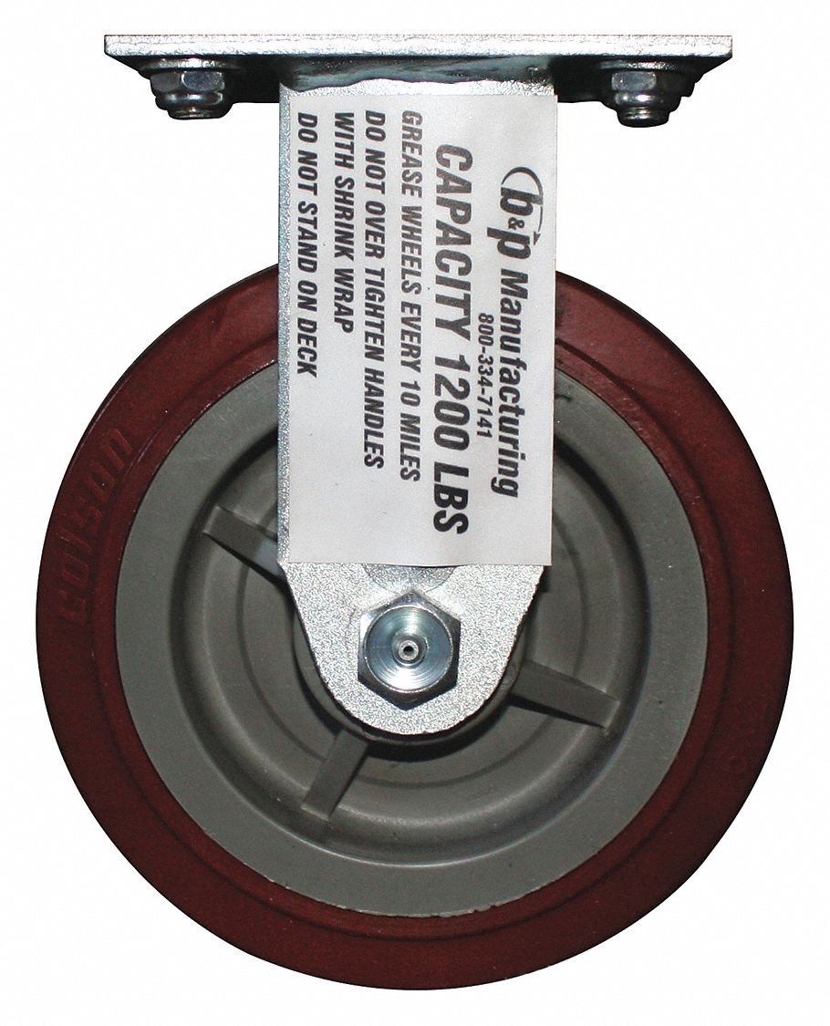 Center Wheel, 8" x 2"