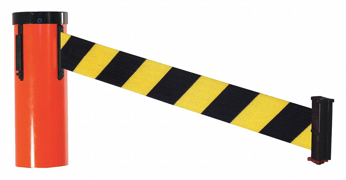 Barrier Tape, Black/Yellow,