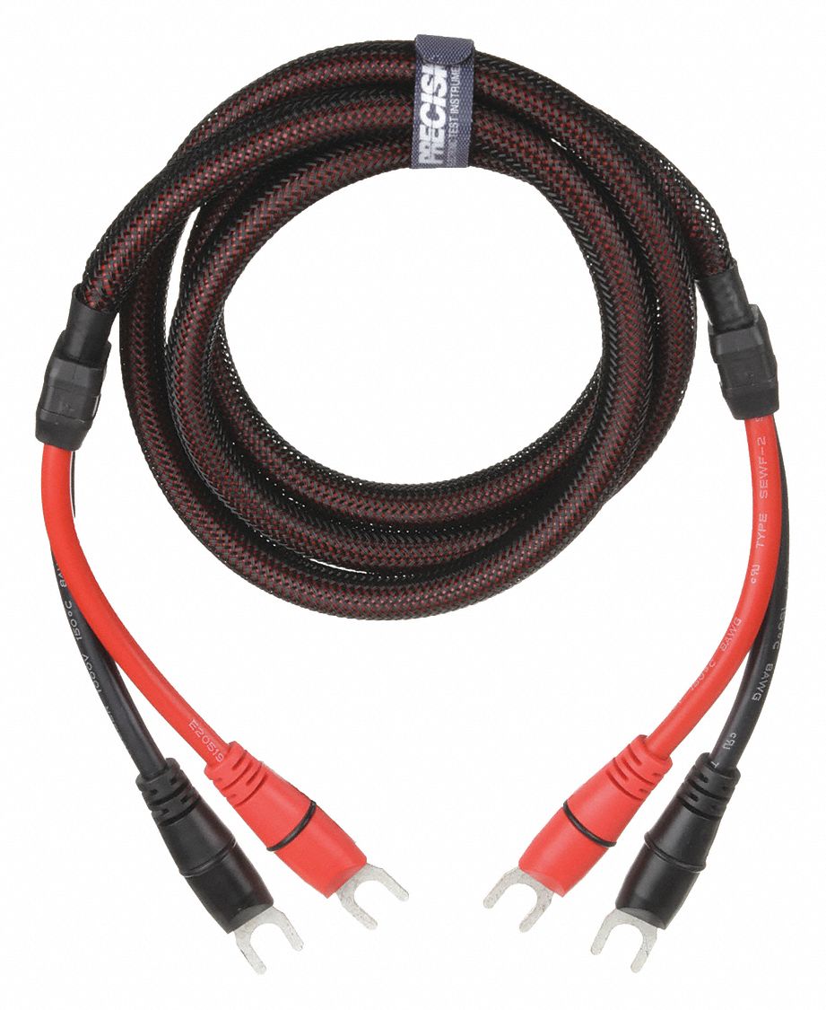 B&K PRECISION, 79 In Lg, Spade Lug, Test Leads - 40CP68|TLPWR1 - Grainger