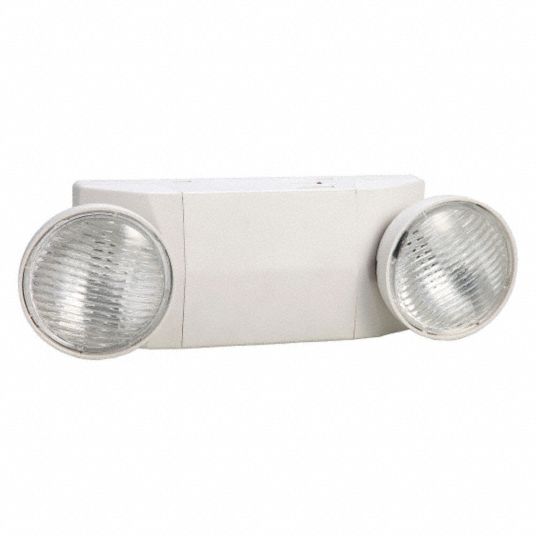 LUMAPRO Emergency Light Incandescent, Damp Location Rated, 5.4 W Lamp